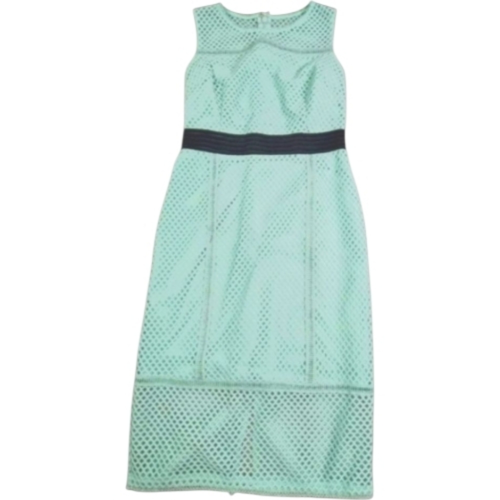 New York and Company Green Midi Dress Size 8 - Picture 3 of 5